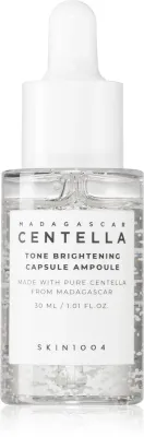 SKIN1004 Madagascar Centella Tone Brightening Capsule Ampoule - Сыворотка увлажняющая для осветления и смягчения кожи, 30 мл