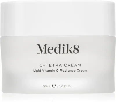 Medik8 C-Tetra Cream - Антивоксидантный крем для лица с витамином C, 50 мл