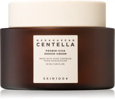 SKIN1004 Madagascar Centella Probio-Cica Enrich Cream - Крем интенсивного увлажнения для смягчения, 50 мл