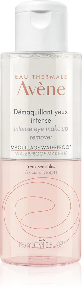 Средство для снятия макияжа с глаз Avene Skin Care двухфазное, для чувствительных глаз, 125 мл