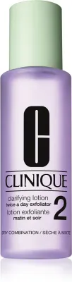 Clinique 3 Steps Clarifying Lotion 2 - Тоник для сухой и комбинированной кожи, 200 мл