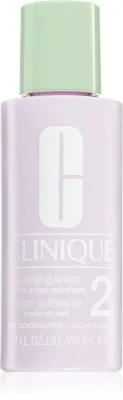Clinique 3 Steps Clarifying Lotion 2 - Тоник для сухой и комбинированной кожи, 60 мл