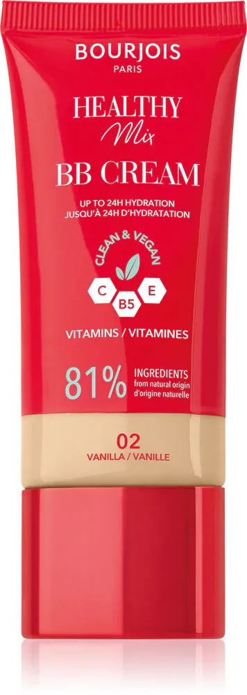Bourjois Healthy Mix BB Cream - BB крем, 30 мл, оттенок 02 Vanilla