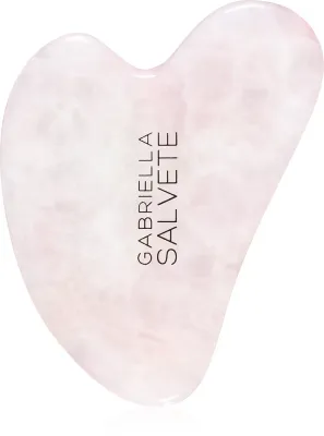 Массажёр для лица Gabriella Salvete Tools Gua Sha из розового кварца, для контуров лица, 1 шт тип Rose Quartz