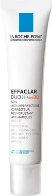 La Roche-Posay Effaclar DUO (+) - Крем для лица с SPF 30, корректирующий уход для восстановления кожи с несовершенствами и прыщами Duo [+], 40 мл