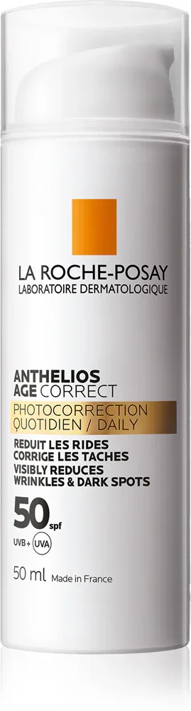 La Roche-Posay Anthelios Age Correct - Защитный крем для лица против старения кожи SPF 50, 50 мл