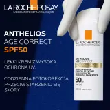 La Roche-Posay Anthelios Age Correct - Защитный крем для лица против старения кожи SPF 50, 50 мл — фото 2