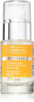 Bielenda Professional Supremelab Energy Boost - Крем для лица: 4 % розжигающая сыворотка с ультрастабильной витамином C, 15 мл