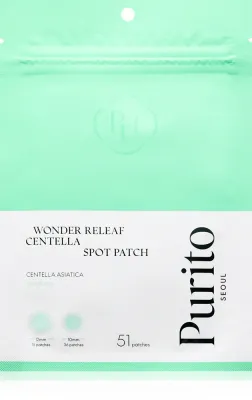 Purito Wonder Releaf Centella Spot Patch - Крем для проблемной кожи, 51 шт