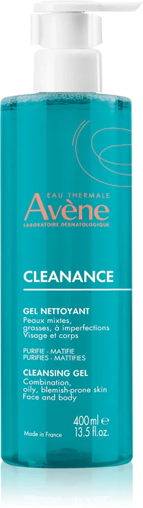 Avene Cleanance Cleansing Gel - Гель для очищения жирной кожи с акне