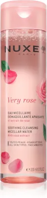 Nuxe Very Rose 3-in-1 Soothing Micellar Water - Мицеллярная вода для лица и области вокруг глаз, успокаивающая, 200 мл
