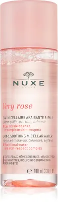Nuxe Very Rose 3-in-1 Soothing Micellar Water - Мицеллярная вода для лица и области вокруг глаз, успокаивающая, 100 мл