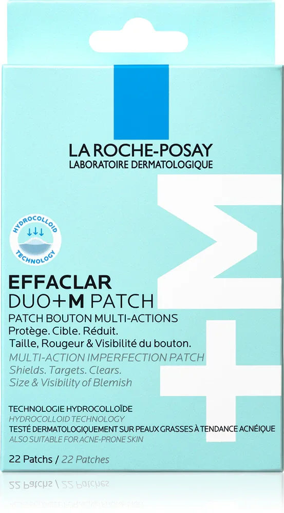 La Roche-Posay Effaclar DUO+M Patch - Крем для проблемной кожи против акне, 22 шт