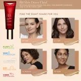 Clarins BB Skin Detox Fluid - Увлажняющий крем BB SPF 25, 45 мл, оттенок 03 - Dark — фото 4