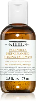 Kiehl's Calendula Deep Cleansing Foaming Face Wash - Глубоко очищающий гель для лица, 75 мл