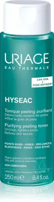 Uriage Hyseac Purifying Peeling Toner - Очищающий тоник для регуляции себума и сужающий поры с AHA, 250 мл
