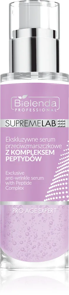 Bielenda Professional Supremelab Pro Age Expert - Эксклюзивное сыворотка против морщин с комплексом пептидов, 30 мл