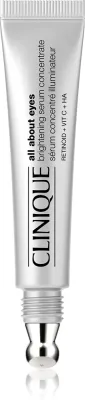 Clinique All About Eyes Brightening Serum Concentrate - Сыворотка для глаз, осветляющая под глазами, 10 мл
