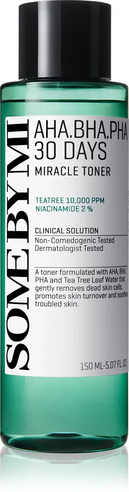 Some By Mi AHA∙BHA∙PHA 30 Days Miracle Toner - Успокаивающий увлажняющий тоник