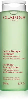 Clarins Cleansing Purifying Toning Lotion - Очищающий тоник для жирной и комбинированной кожи, 200 мл