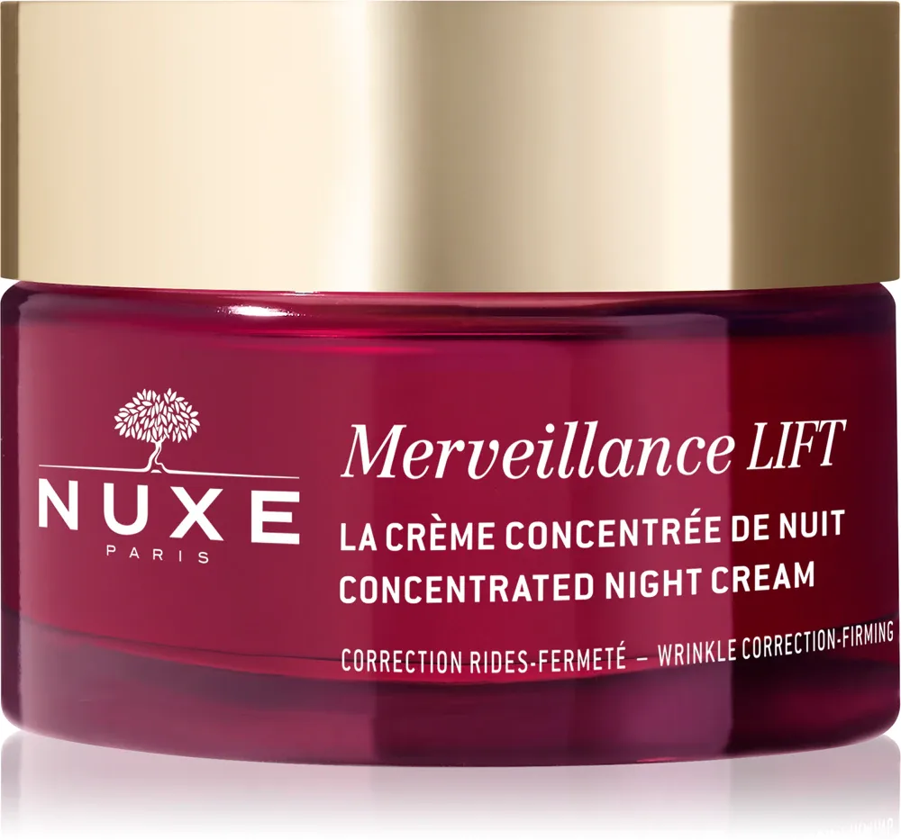 Nuxe Merveillance Expert - Укрепляющий ночной крем для лица, корректирующий морщины, 50 мл