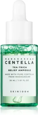 SKIN1004 Madagascar Centella Tea-Trica Relief Ampoule - Сыворотка успокаивающая для лица для проблемной кожи, 30 мл
