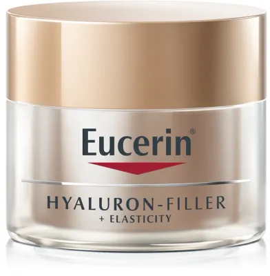 Eucerin Hyaluron-Filler + Elasticity - Интенсивно питательный ночной крем для зрелой кожи, 50 мл