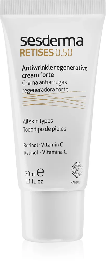 Sesderma Retises - Интенсивно регенерирующий крем с ретинолом и витамином C 0,50, 30 мл