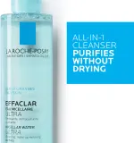La Roche-Posay Effaclar Ultra - Очищающая мицеллярная вода для проблемной кожи, 400 мл — фото 4
