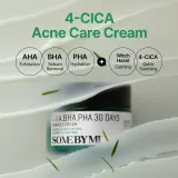 Some By Mi AHA∙BHA∙PHA 30 Days Miracle Cream - Крем мультиактивный с успокаивающим действием, 60 мл — фото 5