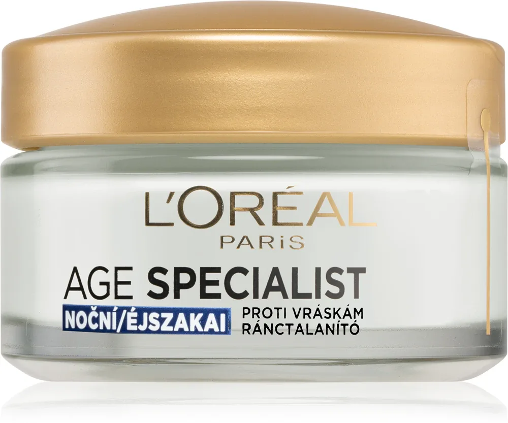 L’Oreal Paris Ekspert wieku 60+ - Крем для лица, омолаживающий ночной против морщин, 50 мл