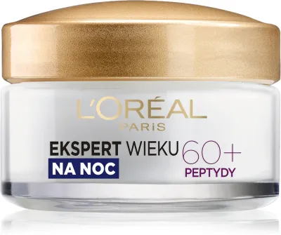 L’Oreal Paris Ekspert wieku 60+ - Крем для лица, омолаживающий ночной против морщин, 50 мл, 60+ 50 мл (LOR09890)