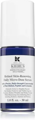 Kiehl's Dermatologist Solutions Retinol Skin-Renewing Daily Micro-Dose Serum - Сыворотка против морщин с ретинолом для всех типов кожи, включая чувствительную, 30 мл