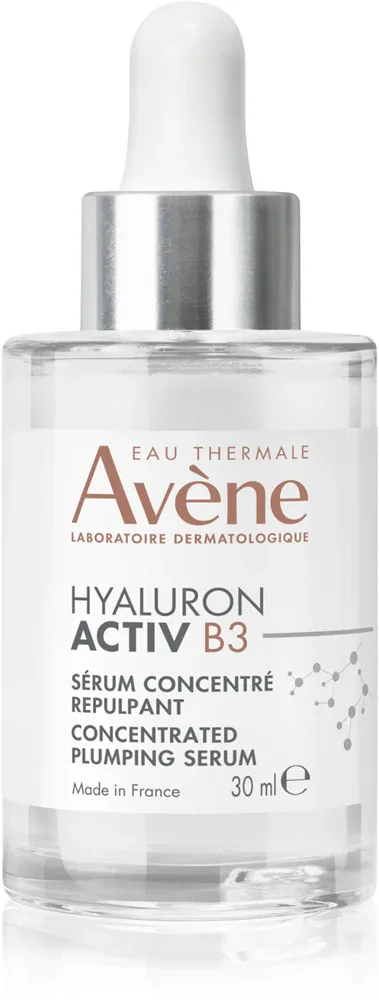 Avene Hyaluron Activ B3 Concentrated Plumping Serum - Концентрированная сыворотка против морщин, 30 мл