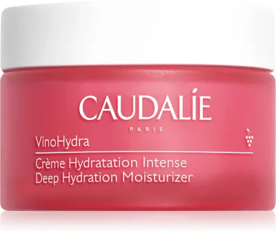 Caudalie VinoHydra Deep Hydration Moisturizer - Интенсивно увлажняющий крем для сухой кожи и чувствительной кожи, 50 мл