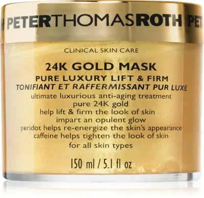 Peter Thomas Roth 24K Gold Mask - Роскошная укрепляющая лифтинг-маска для лица