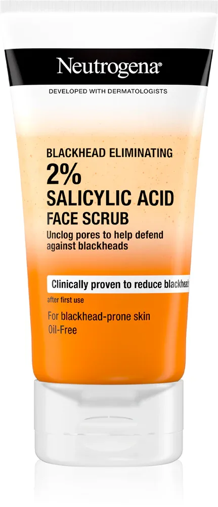 Neutrogena Blackhead Eliminating - Пилинг против угрей, 150 мл
