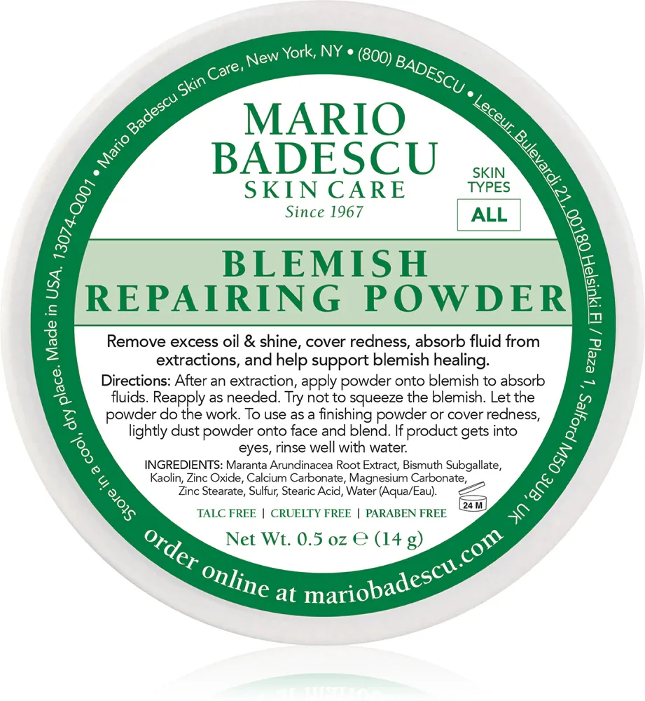 Mario Badescu Blemish Repairing Powder - Крем против несовершенств кожи, 14 г