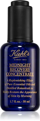 Kiehl's Midnight Recovery Concentrate - Ночное регенерирующее сыворотка для всех типов кожи, включая чувствительную