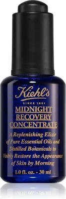 Kiehl's Midnight Recovery Concentrate - Ночное регенерирующее сыворотка для всех типов кожи, включая чувствительную, 30 мл
