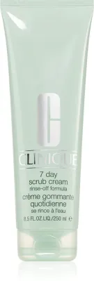 Clinique 7 Day Scrub Cream Rinse-Off Formula - Очищающий пилинг для ежедневного использования, 250 мл