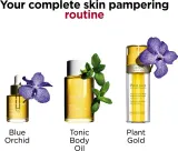 Clarins Blue Orchid Treatment Oil - Антивоксидантное масло для лица день/ночь с увлажняющим действием, 30 мл — фото 8