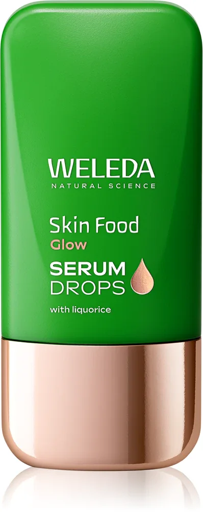 Weleda Serum Drops Skin Food Glow - Сыворотка для лица для выравнивания тона кожи, 30 мл
