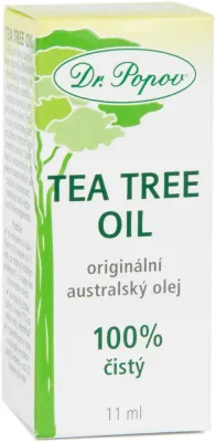 Масло чайного дерева Dr. Popov Tea Tree Oil 100% для проблемной кожи, 11 мл