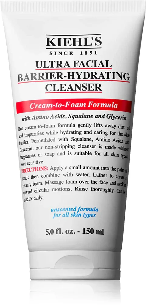 Kiehl's Ultra Facial Barrier-Hydrating Cleanser - Гель для очищения кожи