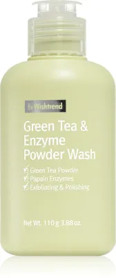 By Wishtrend Green Tea & Enzyme - Нежный очищающий порошок, 110 г