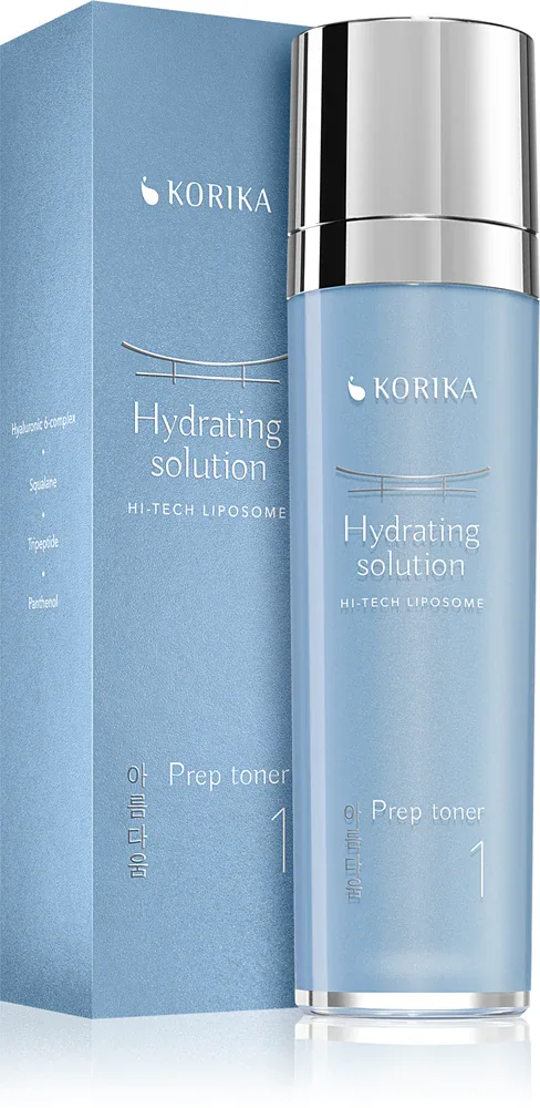 KORIKA HI-TECH LIPOSOME Hydrating solution Prep toner - Тоник увлажняющий, 140 мл