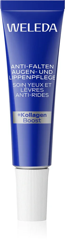 Weleda Blue Gentian & Edelweiss - Крем для лифтинга контуров глаз и губ, 10 мл