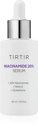 TIRTIR Niacinamide 20% Serum - Сыворотка для лица с эффектом укрепления, осветляющая и против морщин, 30 мл