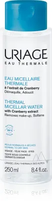 Uriage Hygiene Thermal Micellar Water - Normal to Dry Skin - Очищающая мицеллярная вода для нормальной и сухой кожи, 250 мл